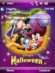Disney Hallowen ppc theme